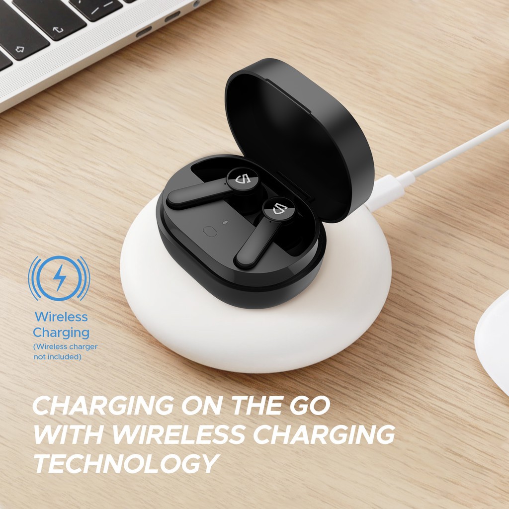 Tai Nghe Không Dây True Wireless Soundpeats Q Cho Điện Thoại Sony Samsung Iphone Xiaomi Oppo