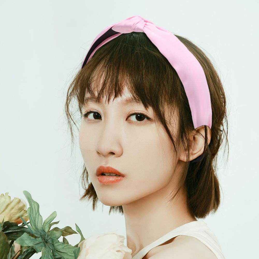 SUSANS Băng Đô Cài Tóc Bằng Vải Satin Dùng Rửa Mặt / Trang Điểm