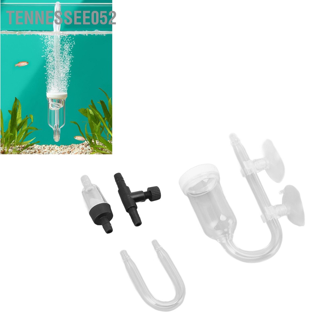 [Hàng Sẵn] Máy Bơm Oxy / Cốc sủi oxi trong suốt im lặng cho Bể cá【Tennessee052】