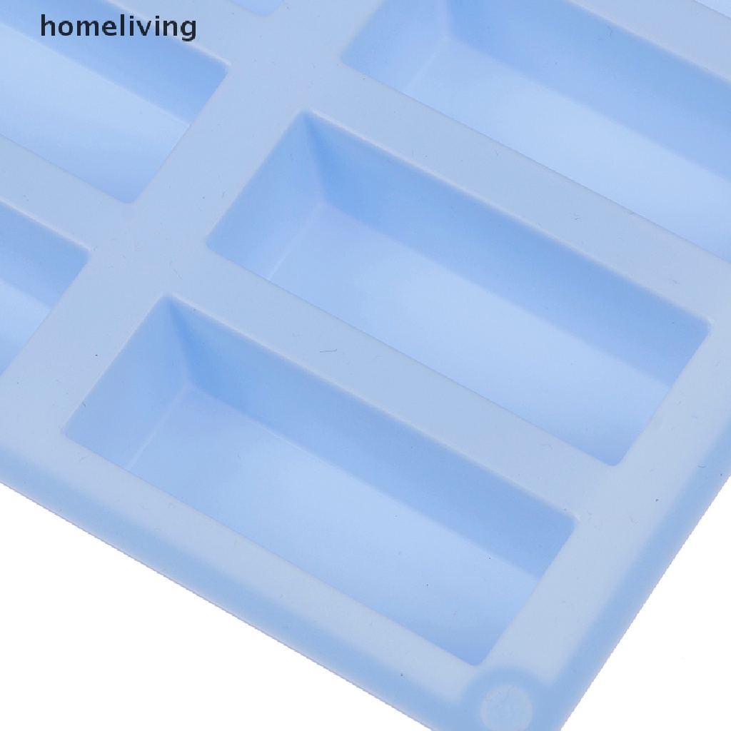 Khuôn Silicone 12 Ngăn Hình Chữ Nhật Làm Bánh / Xà Phòng / Socola