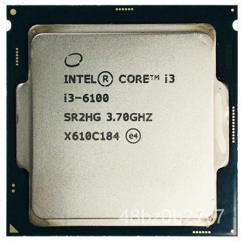 wOug ⚡️Intel Core i3 6100 6100T 7100 7100T 9100 9100F CPU Socket 1151 LGA1151 CPU Processor