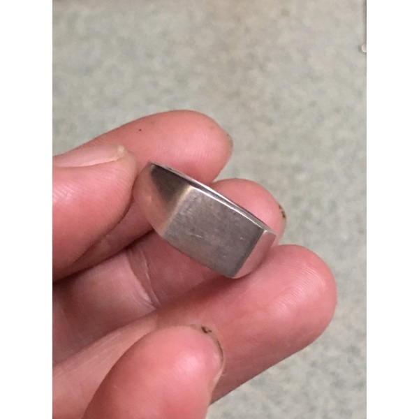 Nhẫn bạc kiểu Unisex si tuyển Nhật