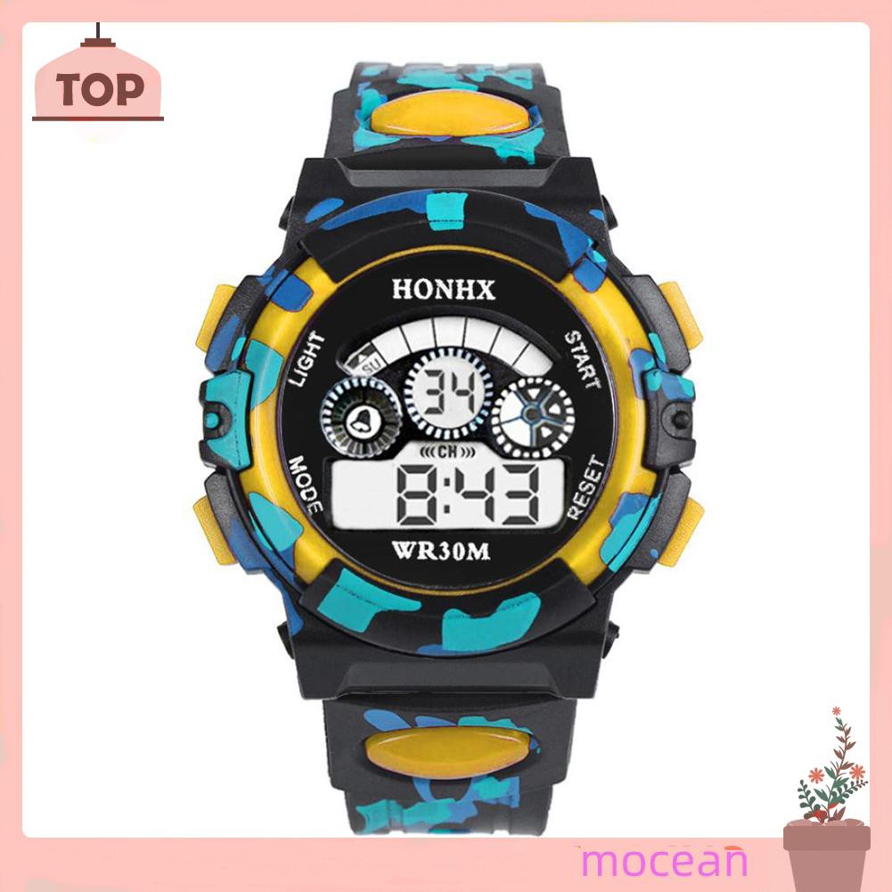 Đồng Hồ Điện Tử Đa Năng Chống Thấm Nước Cho Bé Trai