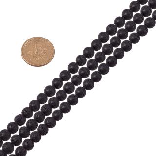 Chuỗi sợi đá núi lửa 8mm gồm 45-50 viên