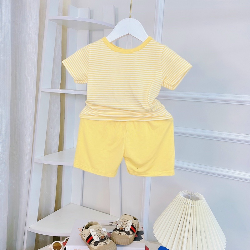 BỘ CỘC THUN IN KẺ NGANG MINKYMOM CHO BÉ TỪ 6-16kg