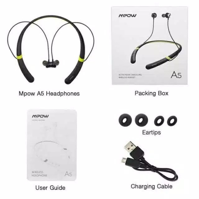 Mpow Tai Nghe Bluetooth A5 Mpbh208ab Giảm Tiếng Ồn