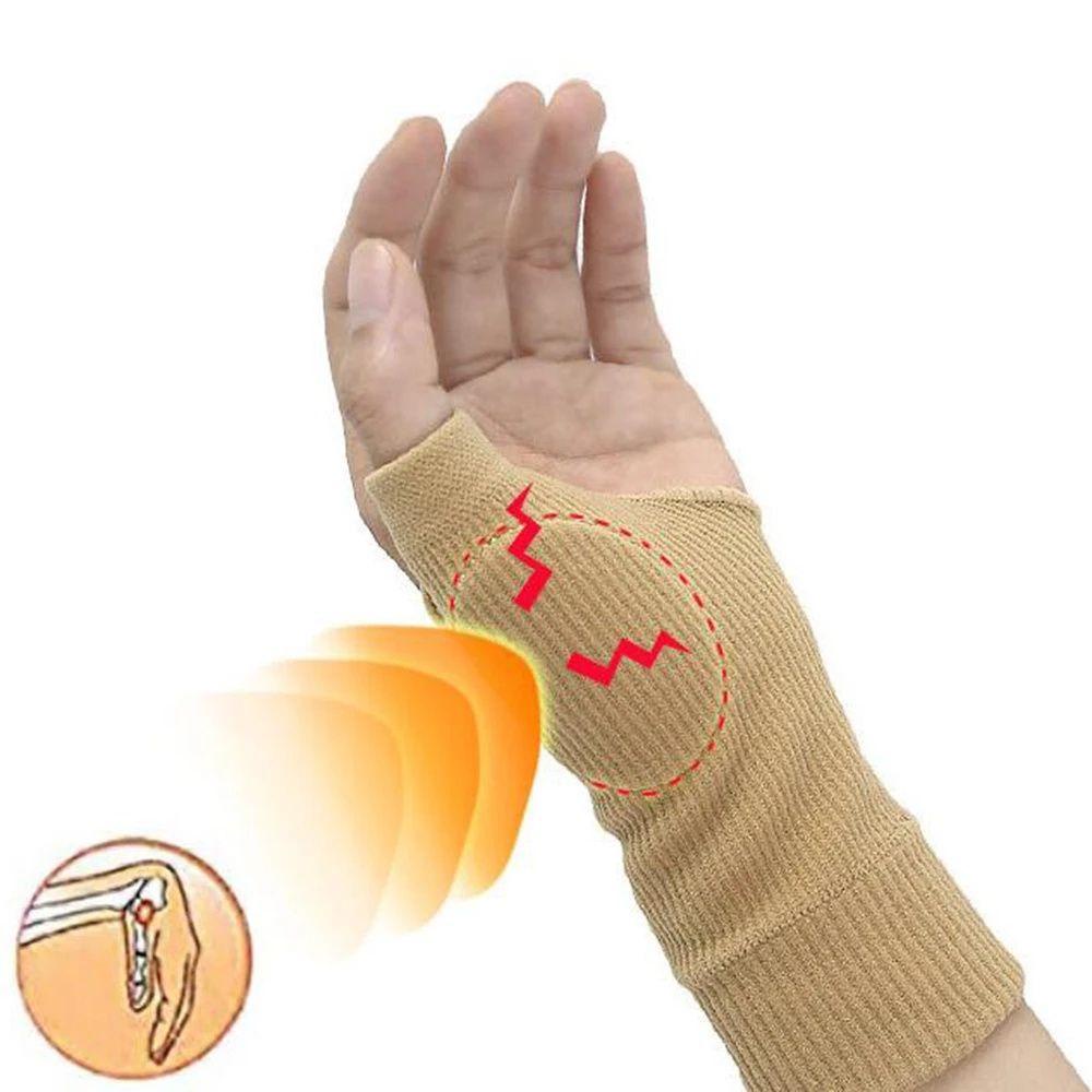 QUINTON 1 Cặp Đệm Mềm Nẹp Bảo Vệ Cổ Tay Khi Chơi Thể Thao