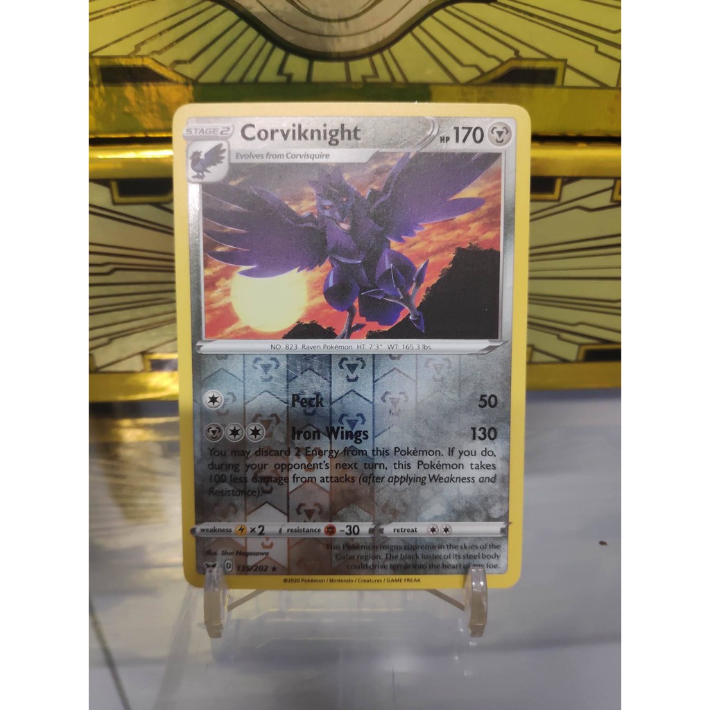 [ Dưa Hấu Yugioh ] Lá bài thẻ bài Pokemon Corviknight