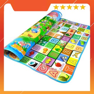 Thảm chơi maboshi 2 mặt cho bé thông minh