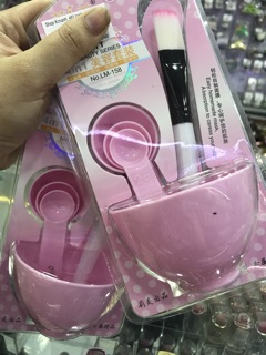 Bộ chén cọ đắp mặt nạ ( 6 món )
