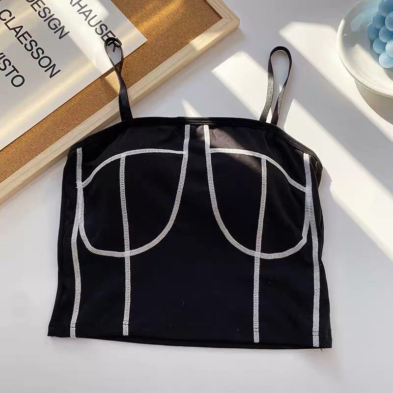 Áo Bra Cotton Hai Dây Áo Croptop Tập Thể Thao Gym Yoga Mẫu Mới Nhất Mainia Shop