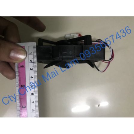 Quạt tủ lạnh panasonic và samsung 3 dây, 9v, 12v, 9x9