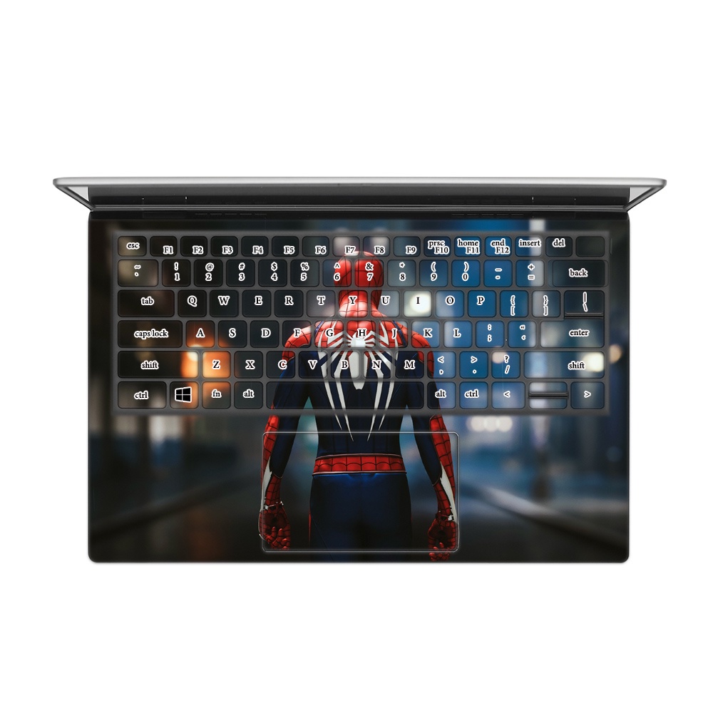 Skin Laptop In Hình Spider Man Avenger Dành Cho Các Dòng Máy Dell Hp Asus Msi Acer Lenovo Macbook Theo Yêu Cầu