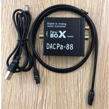 Bộ chuyển đổi âm thanh từ Smart TV ra Amply, Loa chính hãng Pana Box PA-88