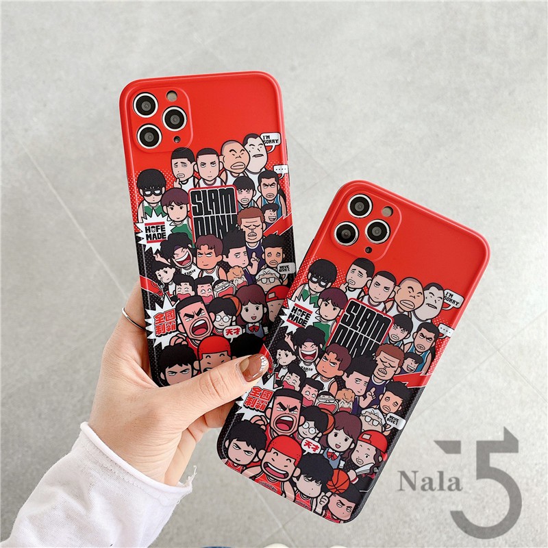 Ốp điện thoại dẻo hình hoạt họa Sakuragi cho IPHONE 12 PRO MAX 7/8 PLUS / X / XS / XR / XS MAX / 11/11 PRO / 11 PRO MAX | BigBuy360 - bigbuy360.vn