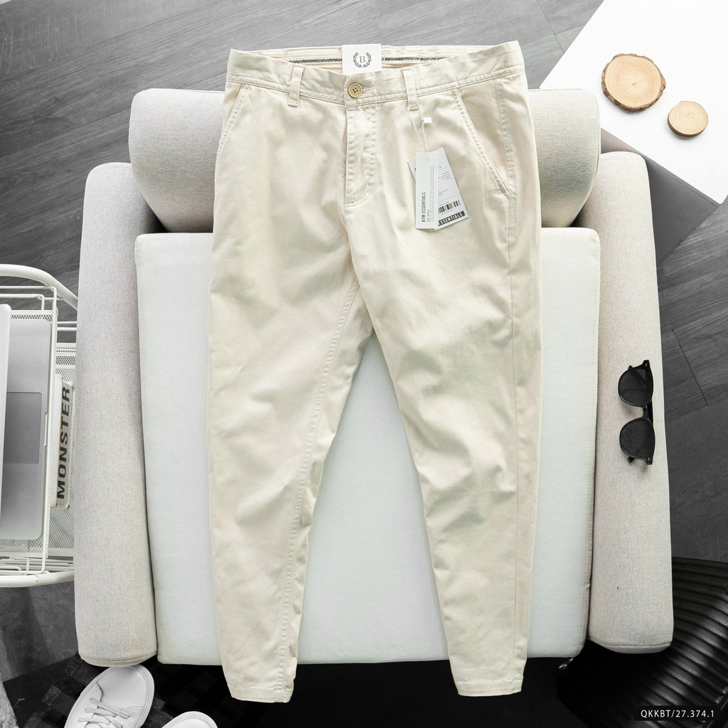 Quần dài nam chất liệu kaki cao cấp, lên form siêu đẹp