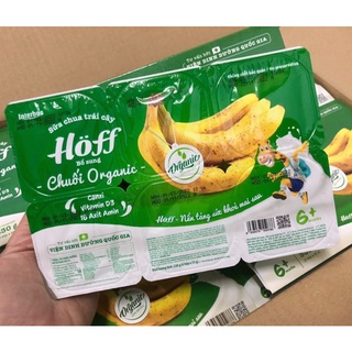 Sữa Chua Chuối Organic Hoff cho bé 6 tháng