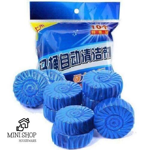 Bịch 10 Viên Tẩy Thả Bồn Cầu - Toliet Diệt Vi khuẩn