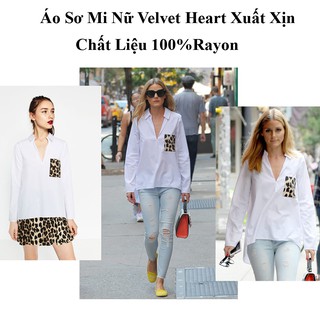ÁO SƠ MI DÀI TAY NỮ KIỂU MÀU TRẮNG - FO76SHOP