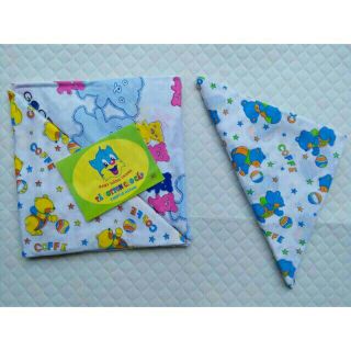 Sét 10 tã chéo cotton cho bé sơ sinh