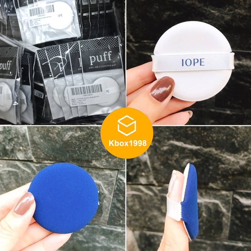 Mút tán kem nền IOPE Air-Cell Clean Puff chính hãng