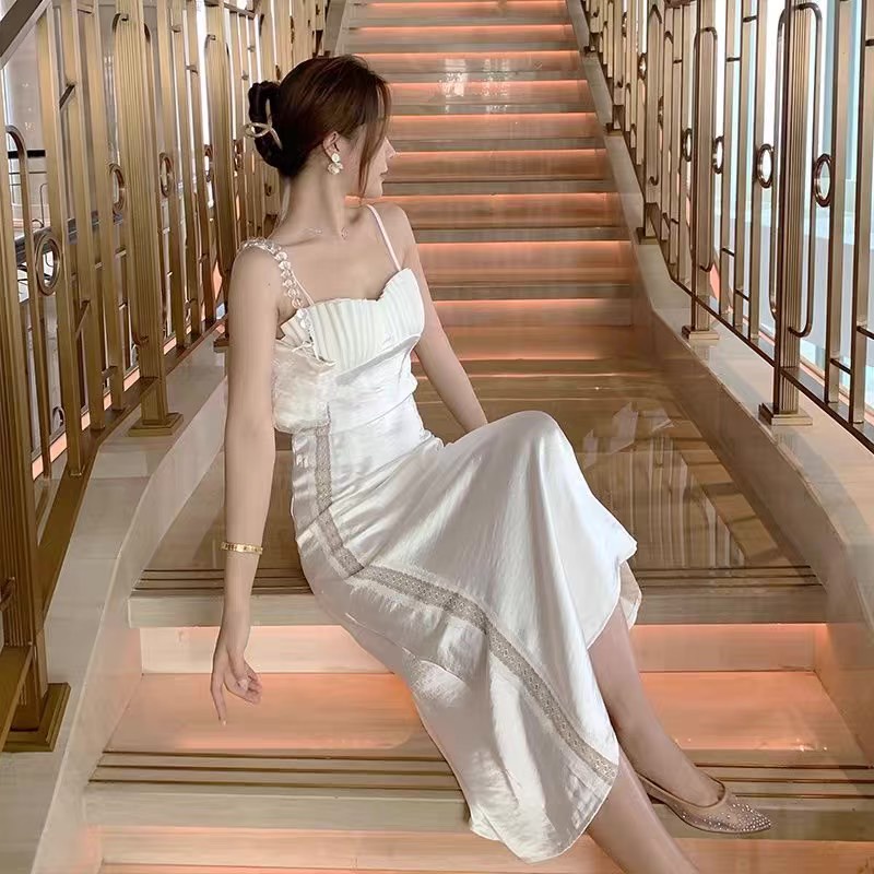 Đầm nữ hai dây dáng dài Emilyshop