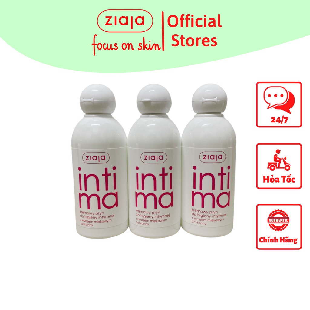 Dung Dịch Vệ Sinh Phụ Nữ Intima Hồng Dành Cho Người Bị Viêm Nhẹ 200ml