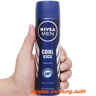 Xịt Ngăn Mùi Nam nivea Mát Lạnh 150ml Mẫu mới