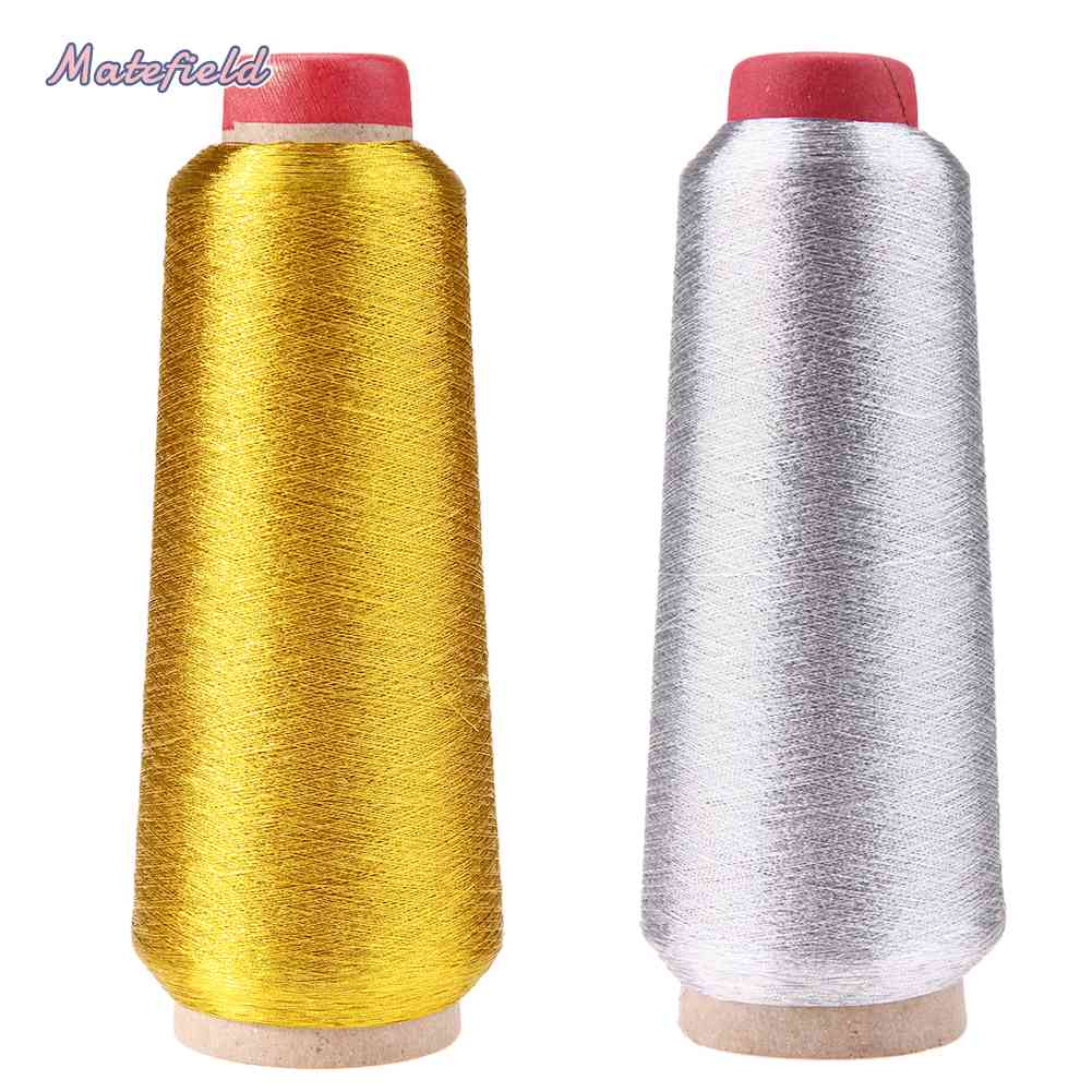 Matef Cuộn Chỉ Thêu Chữ Thập Sợi Dệt Kim Loại