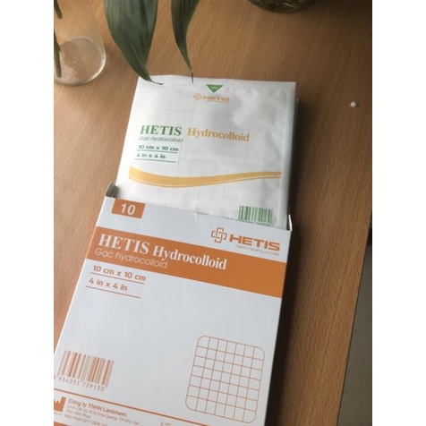 Gạc Hydrocolloid HETIS Hydrocolloid size 10x10cm