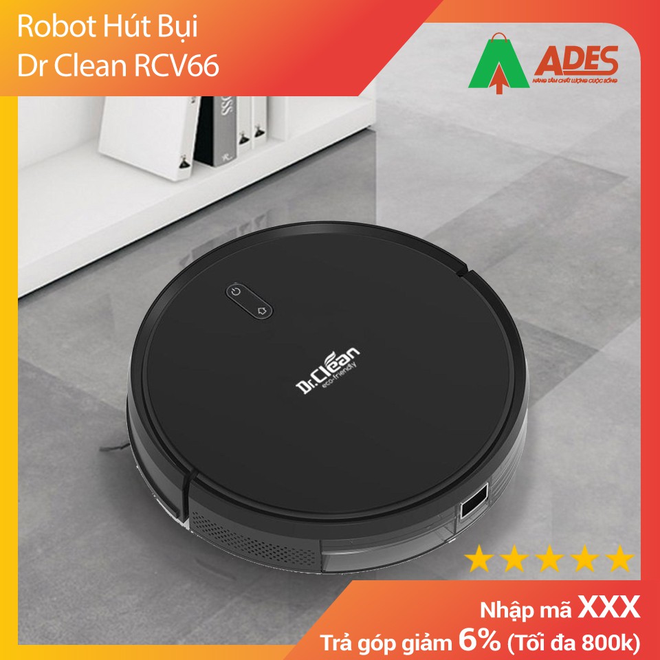 Robot Hút Bụi Dr Clean RCV66 | Sản Phẩm Mới 2020