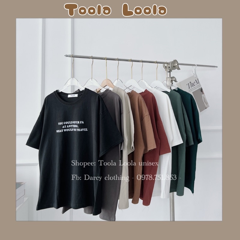 Áo Thun Chữ You could never fa- CHẤT THUN MÁT- dày dặn- Cotton khô 3158