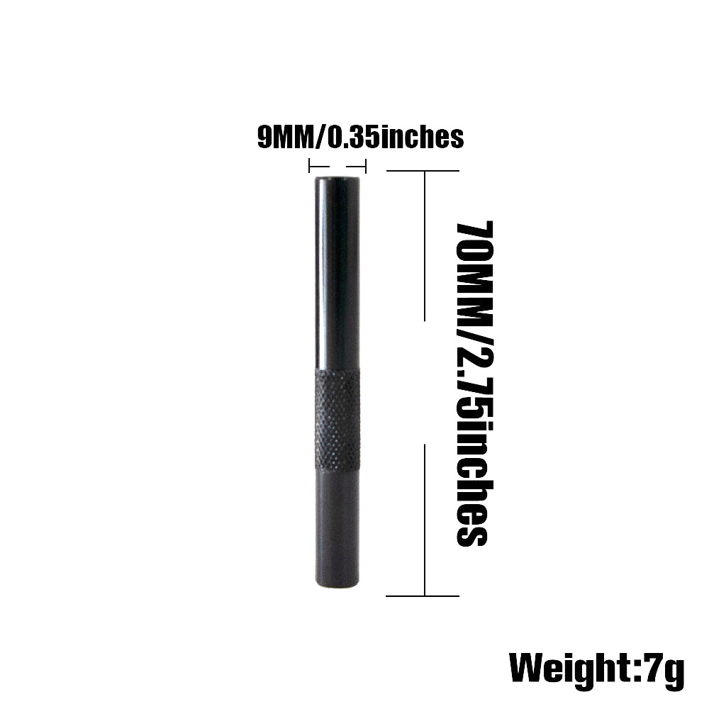 70mm kim loại snuff nozzle nhôm pen snuff dispenser