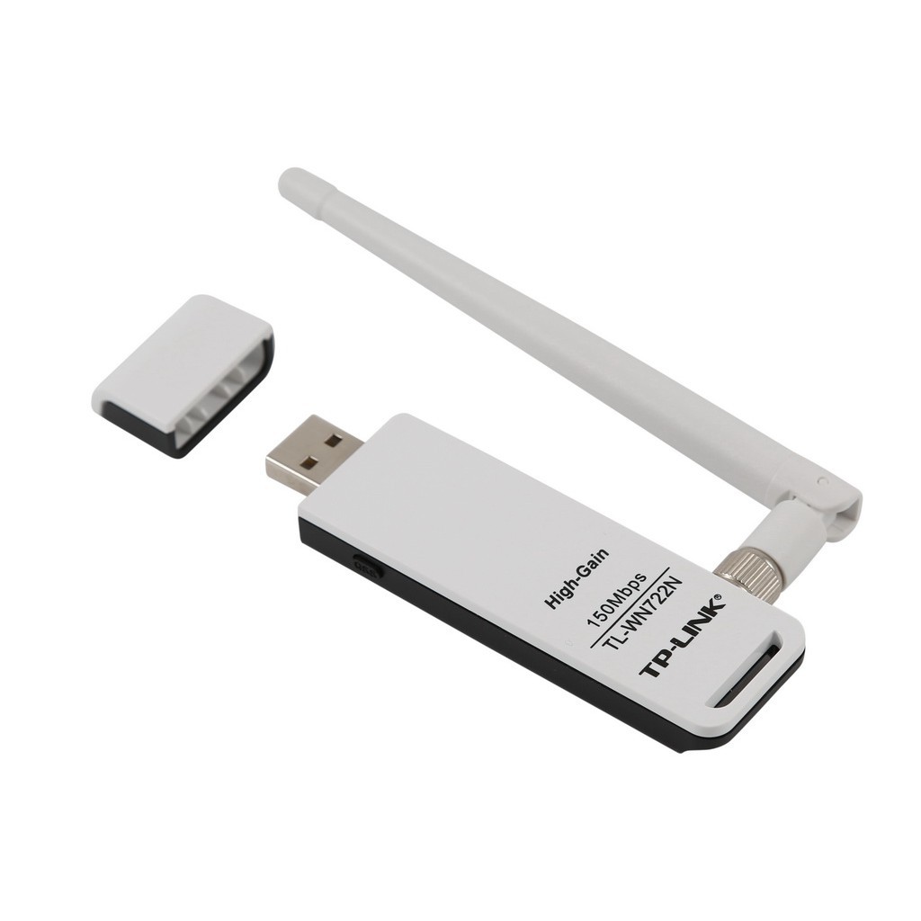 USB Wifi thu sóng TP-Link TL-WN722N - USB Wifi  tốc độ 150Mbps - Hàng Chính Hãng