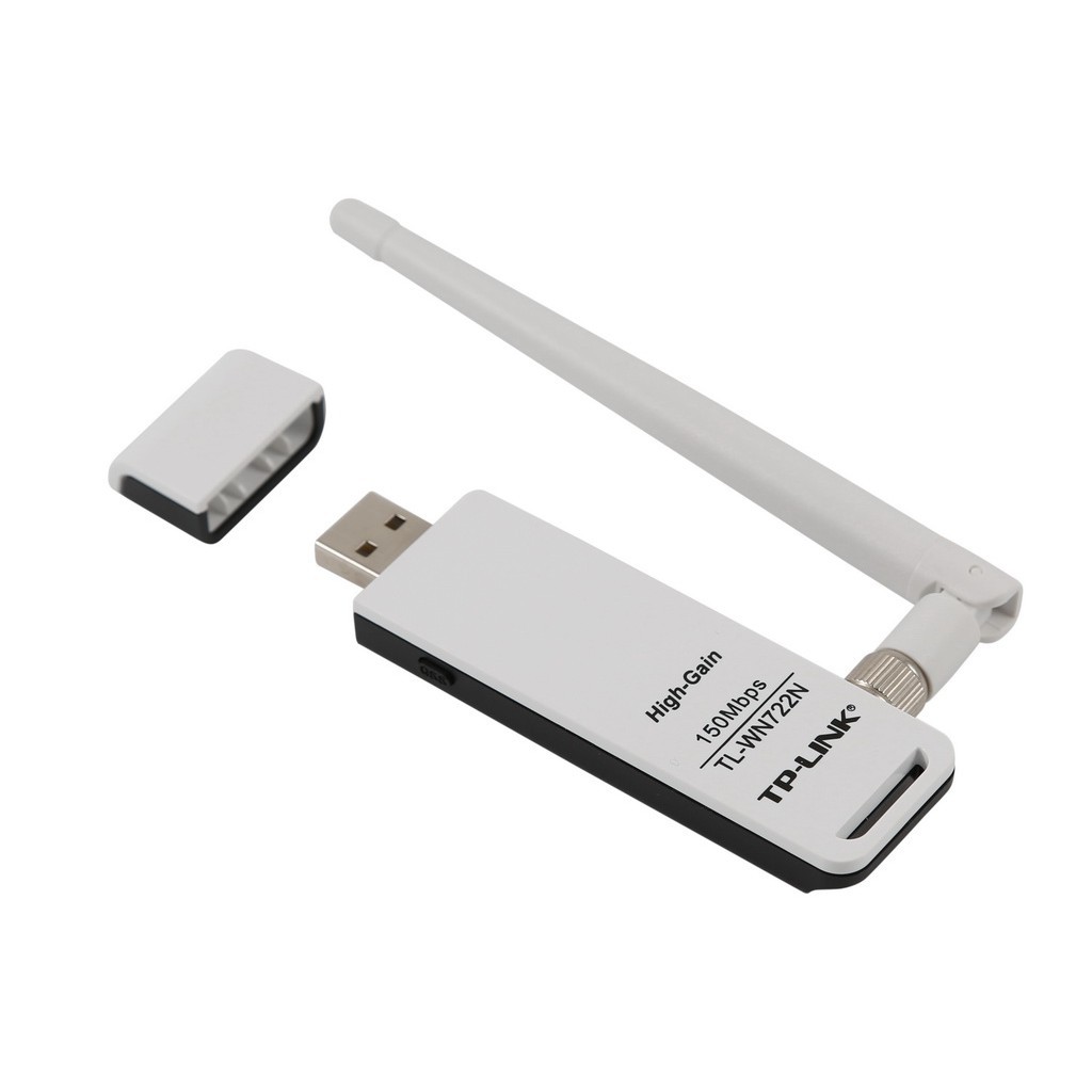 USB Wifi thu sóng TP-Link TL-WN722N - USB Wifi (high gain) tốc độ 150Mbps - Hàng Chính Hãng