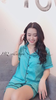 Bộ đồ ngủ Lụa Satin VNXK