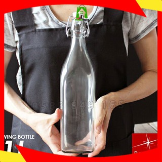 Chai thủy tinh Bormioli Rocco Swing 1l