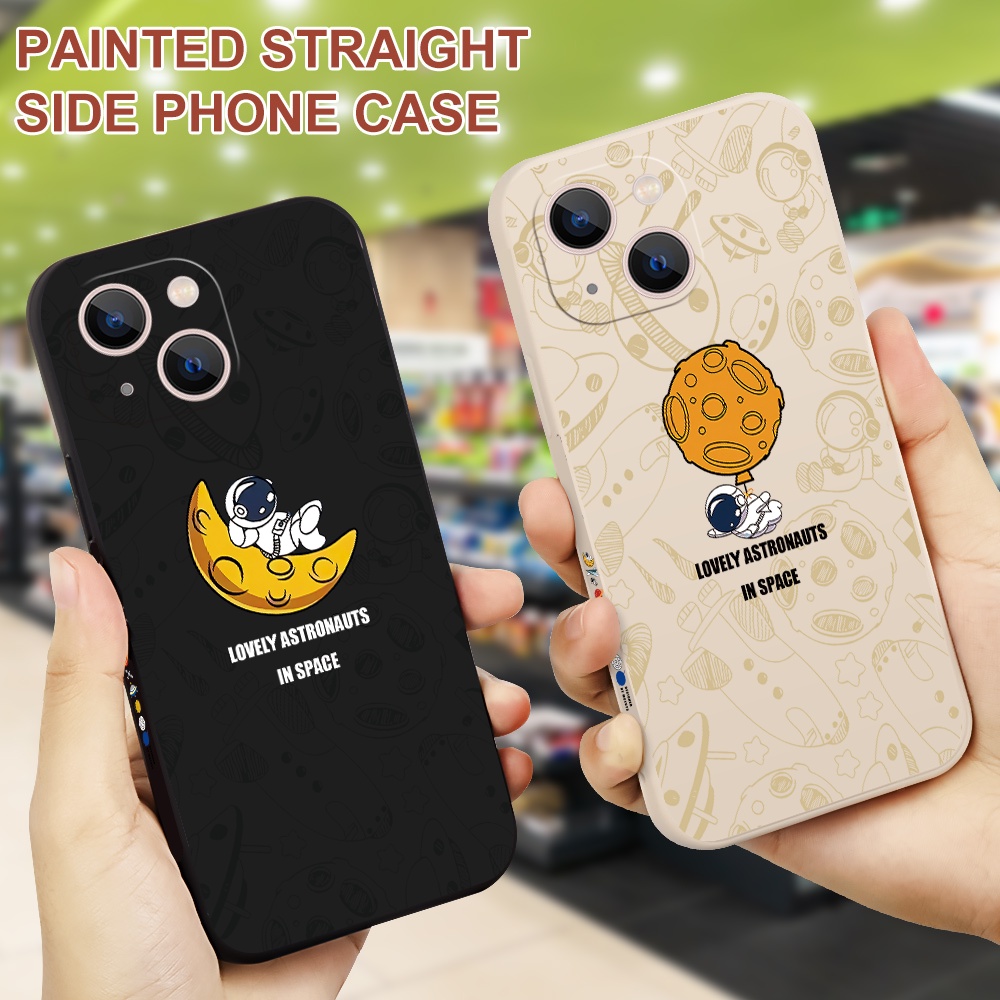 Ốp Điện Thoại Tpu Silicon Mềm Chống Rơi Hình NASA Cho iPhone 7 8 plus X XR XS max 6 6s plus 14 11 12 13 pro max SE 2020