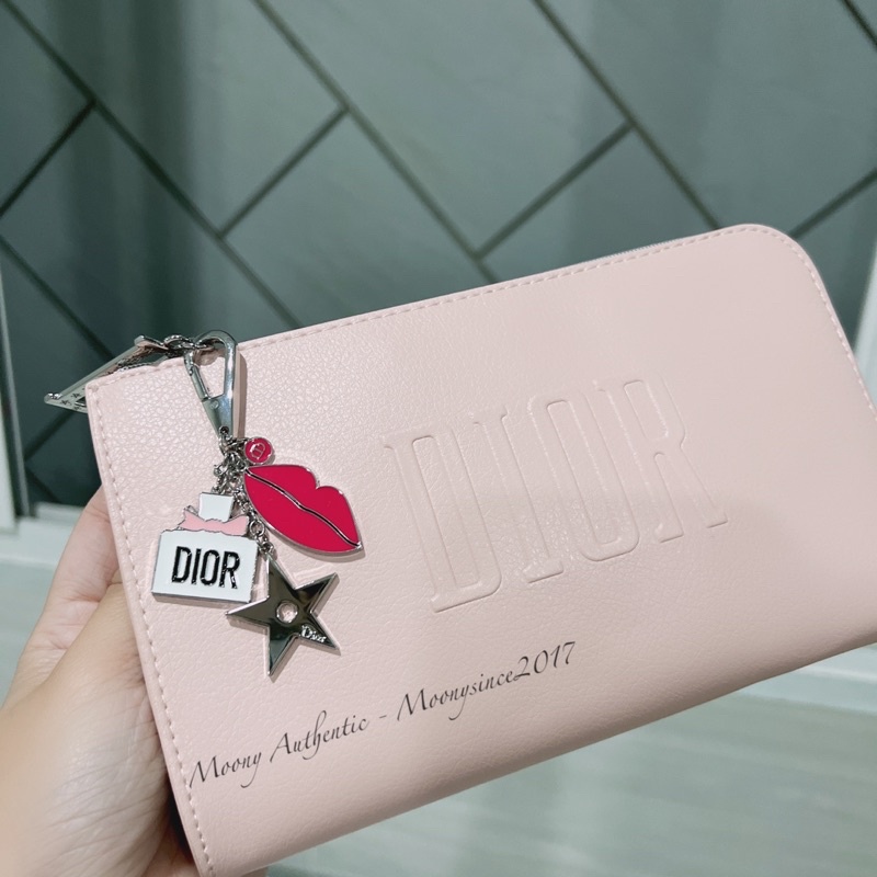 [ Gift Hãng 100% ] Móc Khoá Charm Đì0r Star Key Holder Dior charm