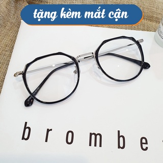 Gọng kính cận nam nữ đa giác thời trang Lucy 8854