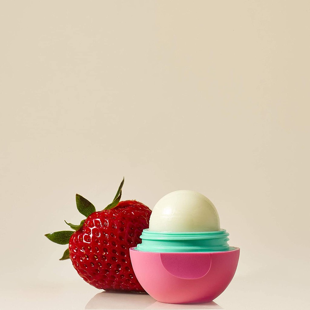 Son Dưỡng Ẩm quả trứng eos Natural &amp; Organic Sphere Lip Balm 7g (Mỹ)