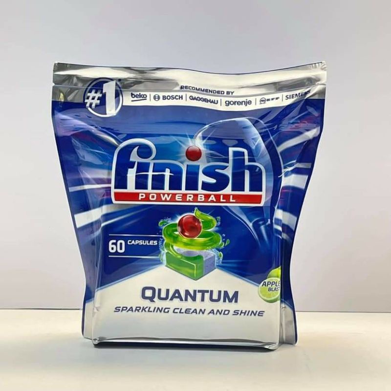 Viên rửa bát cao cấp Finish quantum 60 viên hoặc Quantum Ultimate 50 viên