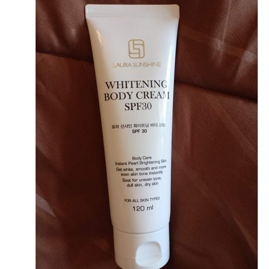 Kem body trắng da Nhật Kim Anh - Laura Sunshine Whitening Body Cream SPF 30