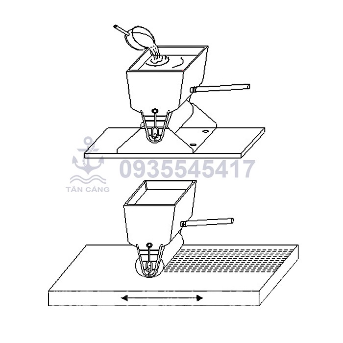 Dụng Cụ Lăn Keo Dán Gỗ Có Khóa 75 mm MM3C