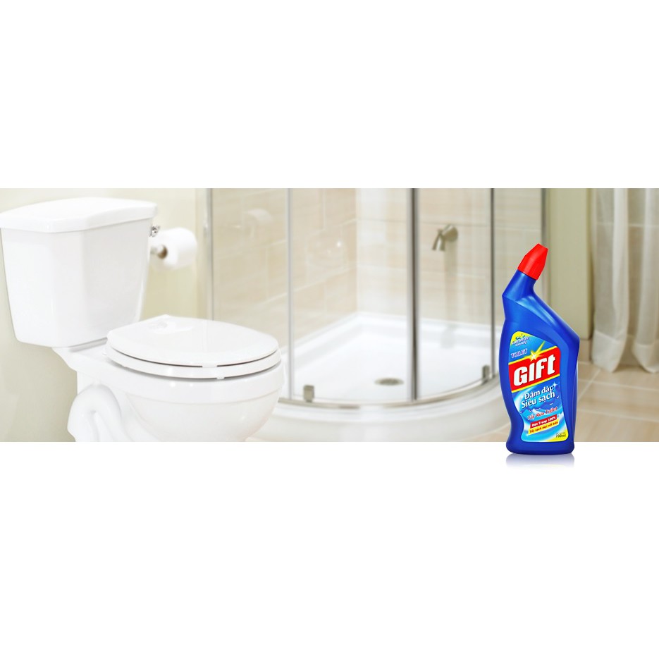 Nước tẩy toilet Gift chai mỏ vịt 600ml