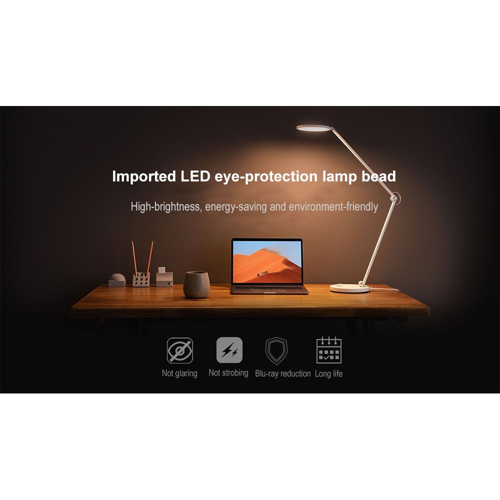 Đèn Bàn Thông Minh Xiaomi Mijia Yeelight Pro kết nối APP - Chống cận tốt cho học tập và làm việc thời gian dài