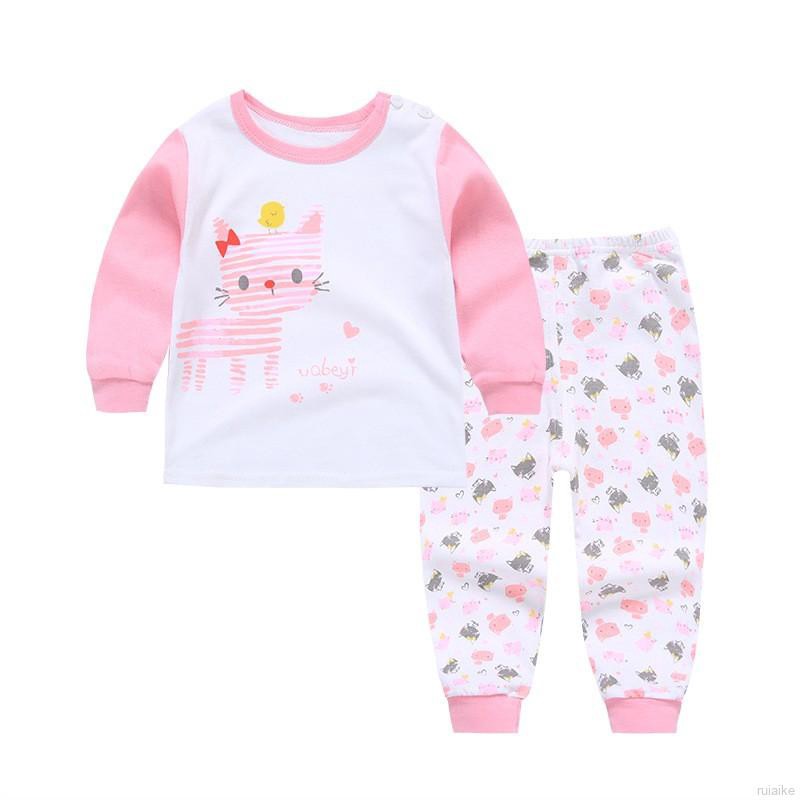 Bộ Đồ Ngủ Pijama Dài Tay Cho Bé