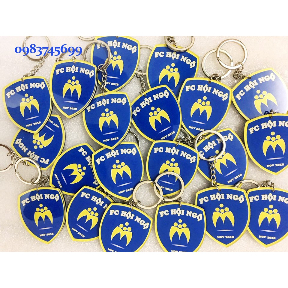 Combo 5 móc khóa mica in 2 mặt | BigBuy360 - bigbuy360.vn