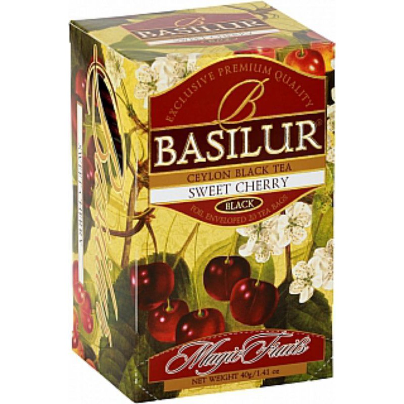 [T8/2022] Trà Basilur vị Cherry 20 gói