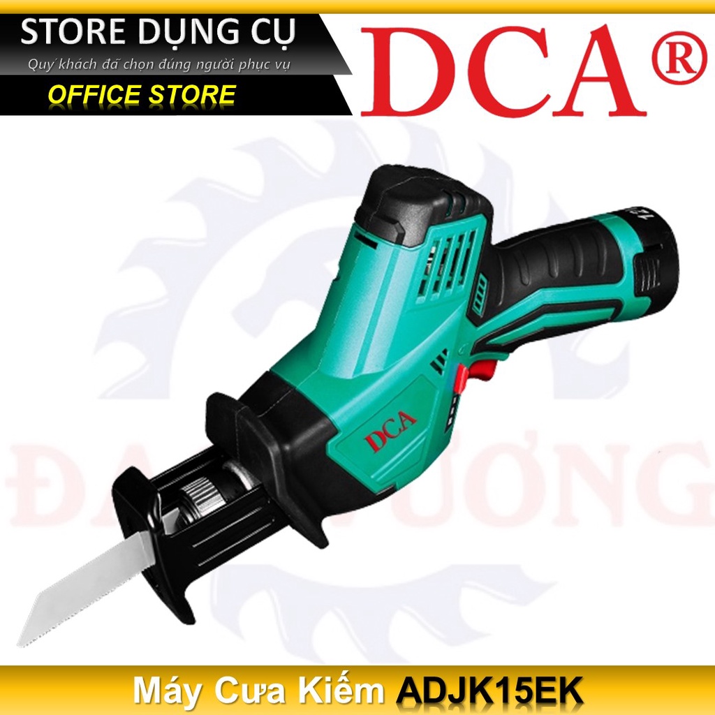 12V Máy Cưa Kiếm Dùng Pin DCA ADJF15EK | 12V/2.0Ah x 2 pin